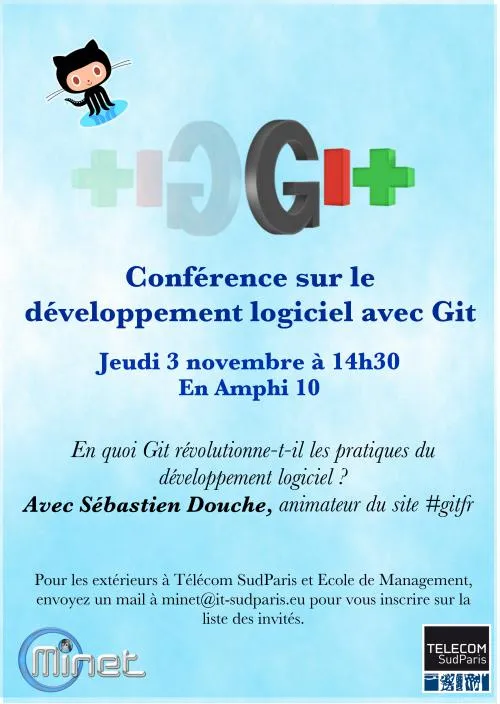 Affiche de la conférence